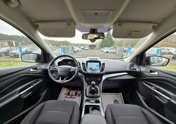 Ford Kuga cena 69900 przebieg: 50000, rok produkcji 2017 z Giżycko małe 379